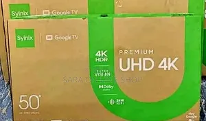 Syinix 50" Premium Uhd Smart Tv New 2025 Free Delivery