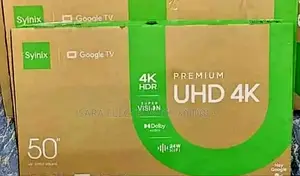 Syinix 50" Premium Uhd Smart Tv New 2025 Free Delivery