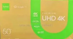 Syinix 50" Premium Uhd Smart Tv New 2025 Free Delivery