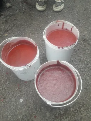 ቴራዞ ቀለም መቀመም