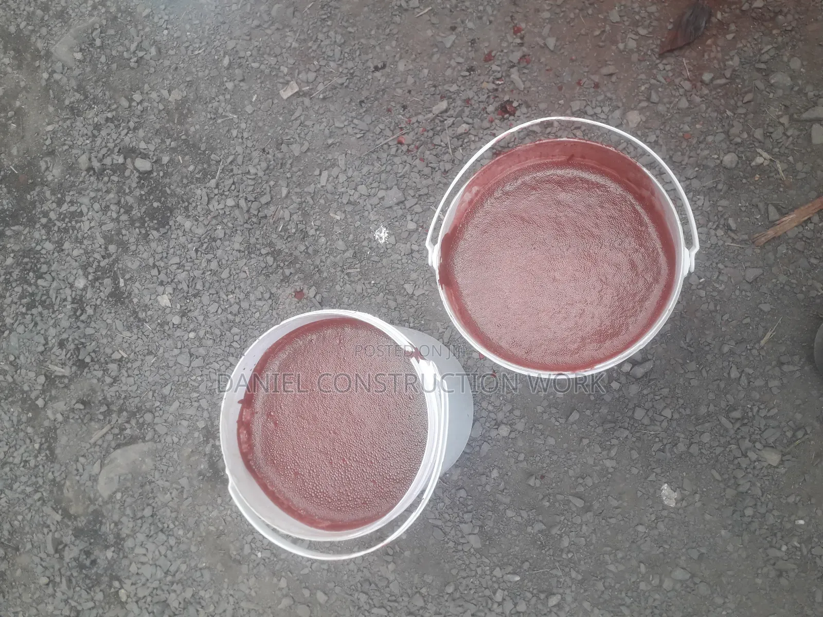 ቴራዞ ቀለም መቀመም