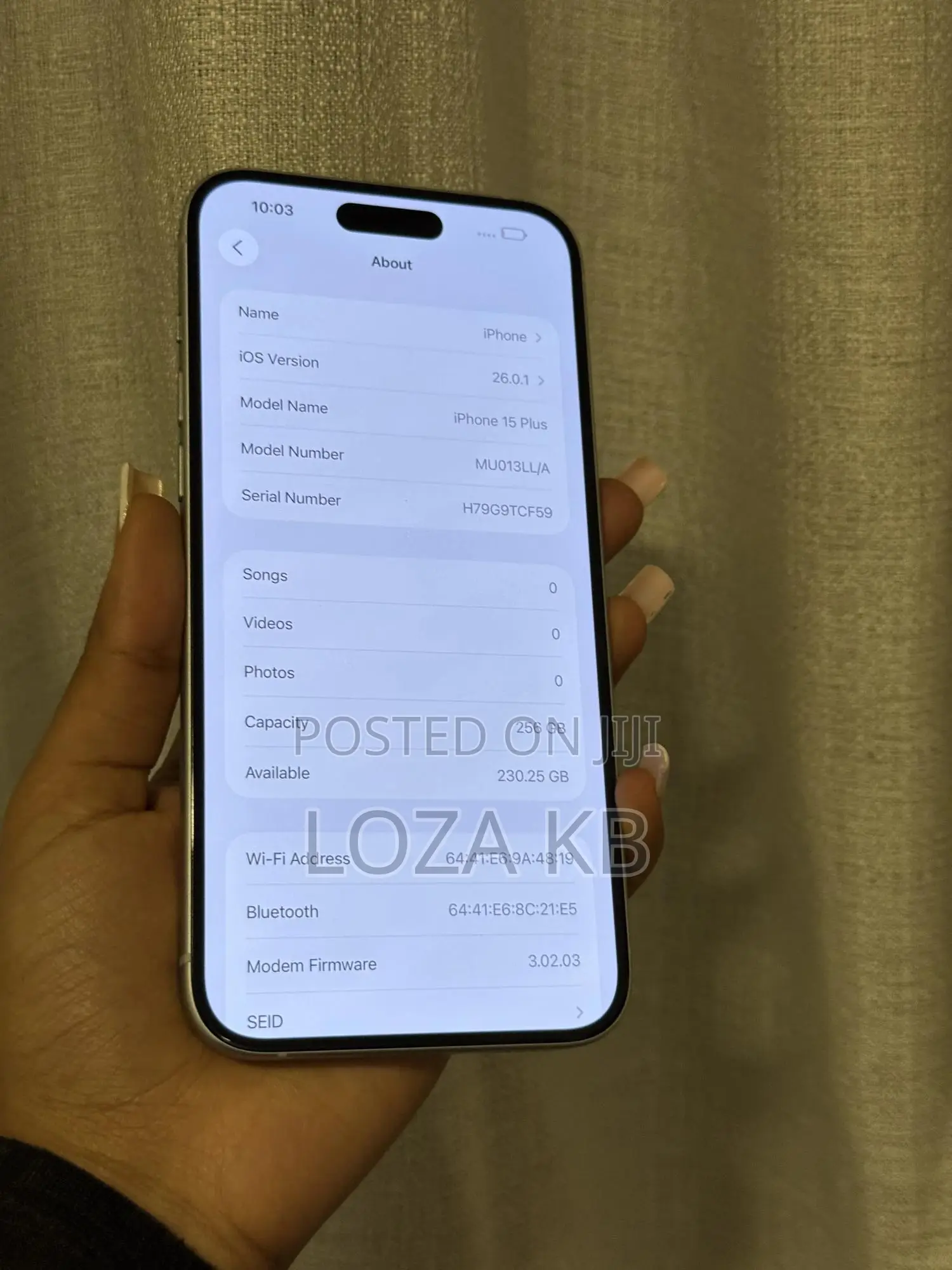 Apple iPhone 15 Plus 256 GB White