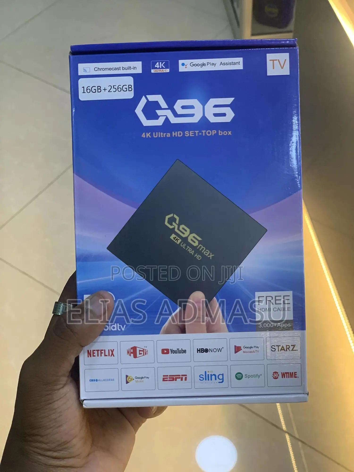 Q96 Tv Android 16gb With 256 Storage