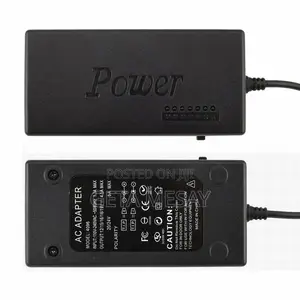 Universal Laptop Power Adapter 98w Adjustable Charger With 8 Tips