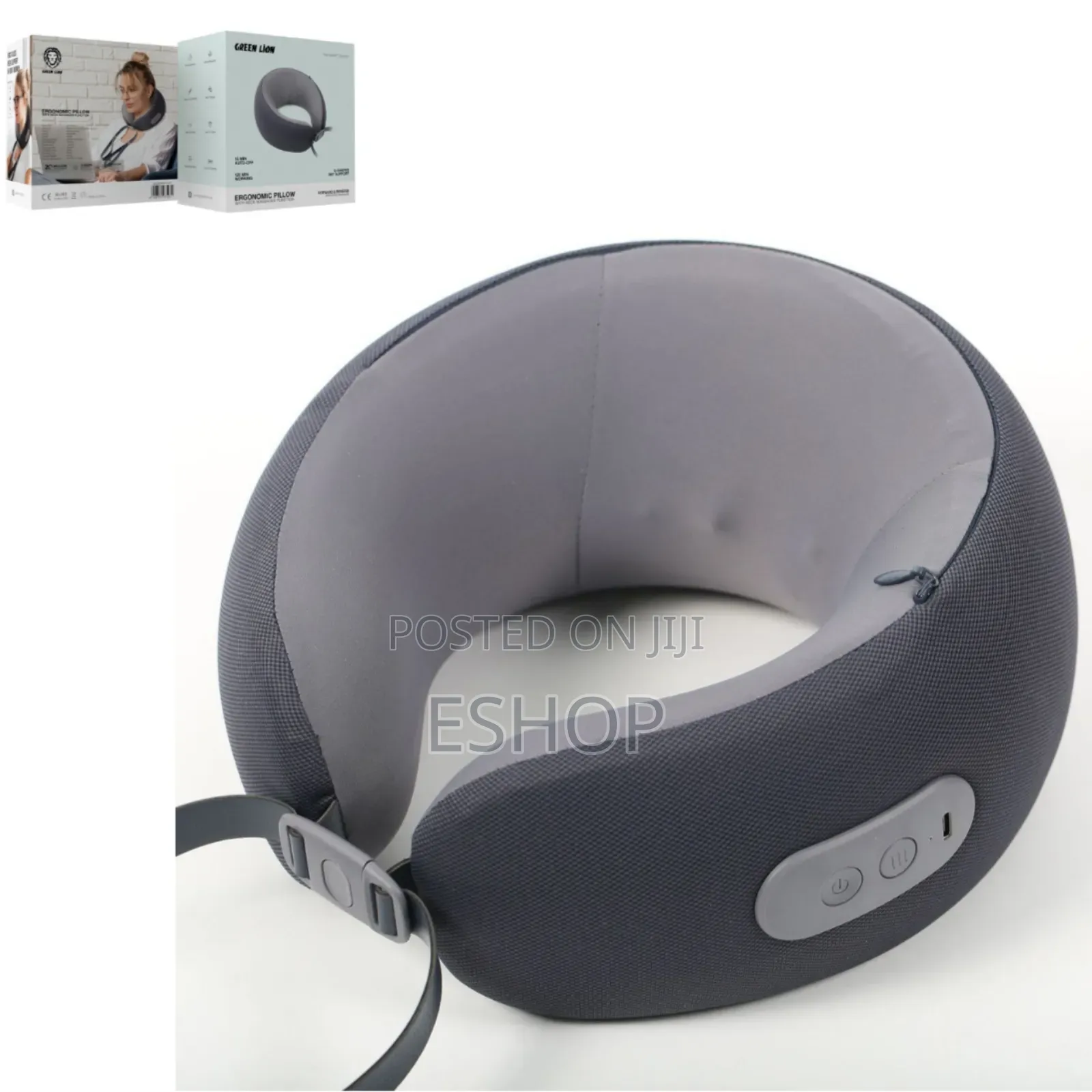 Quiet Powerful Neck Relief Pillow System