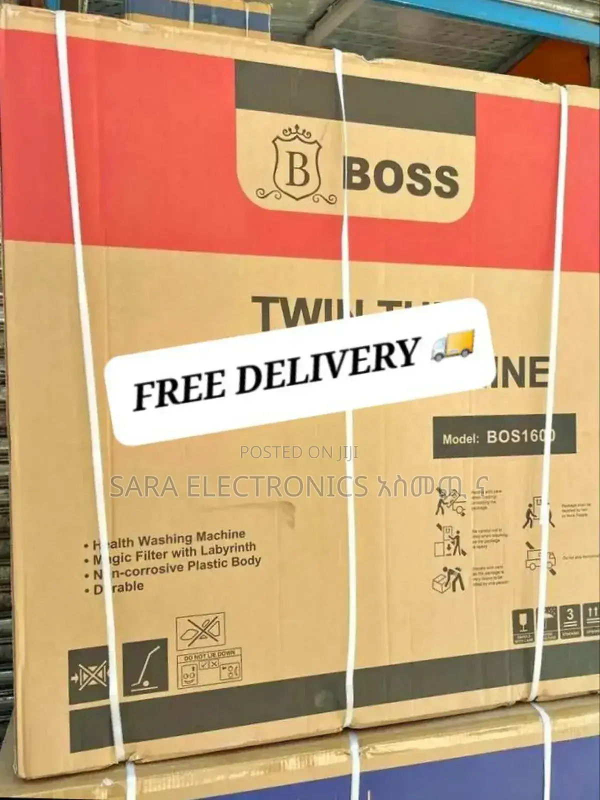 Boss 16kg Manuel Washing Machine New Brand Free Delivery