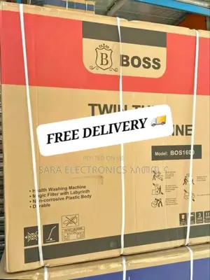 Boss 16kg Manuel Washing Machine New Brand Free Delivery