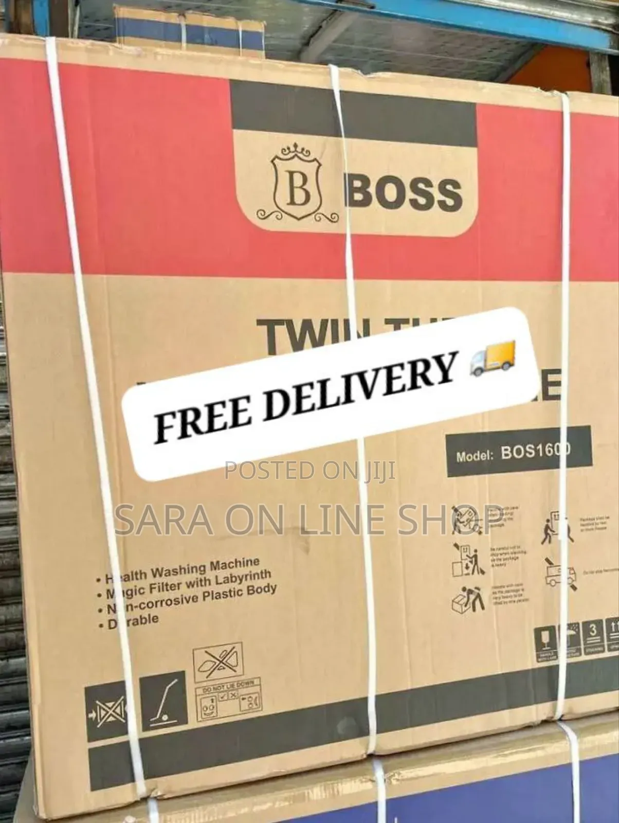 Boss 16kg Manuel Washing Machine New Brand Free Delivery