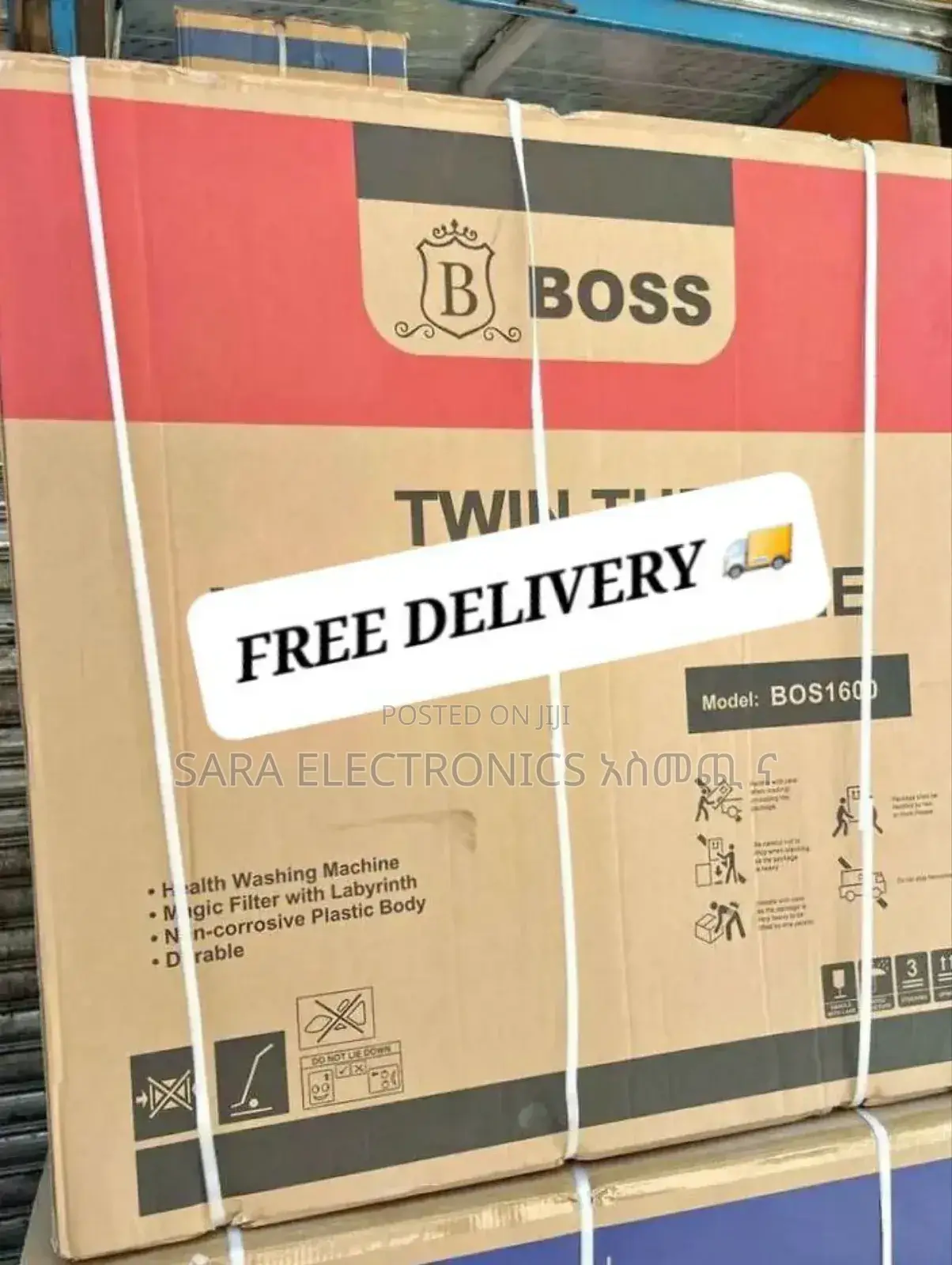 Boss 16kg Manuel Washing Machine New Brand Free Delivery