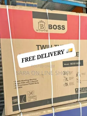 Boss 16kg Manuel Washing Machine New Brand Free Delivery