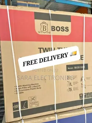Boss 16kg Manuel Washing Machine New Brand Free Delivery
