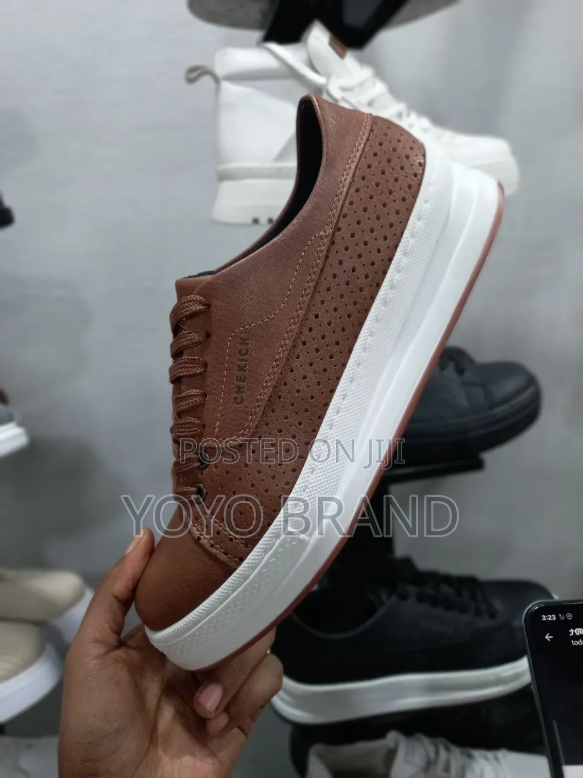 New Arrival Multicolored Chekich Fashion Shoes