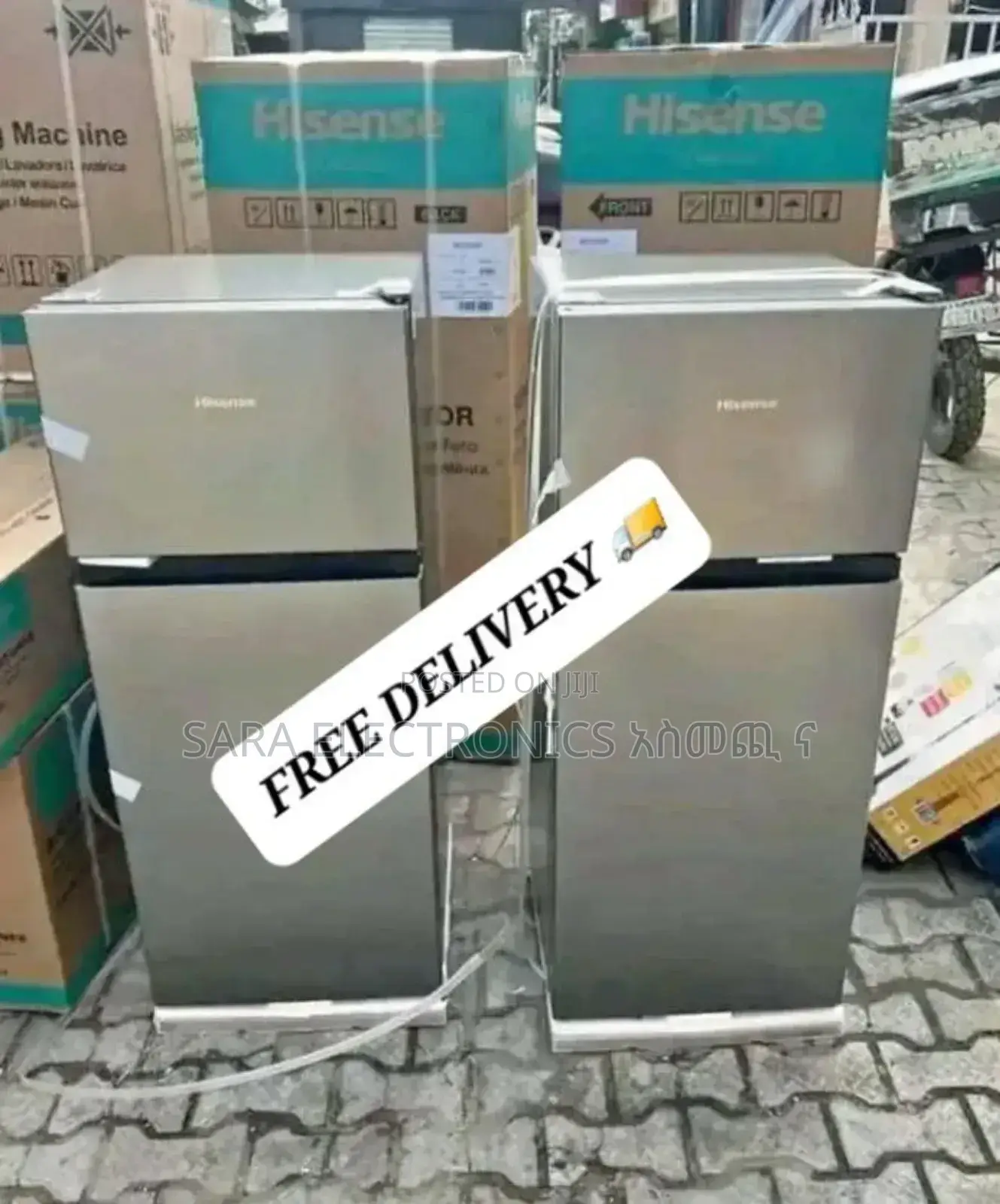 Hisense Orignal Refrigerator New Brand Free Delivery