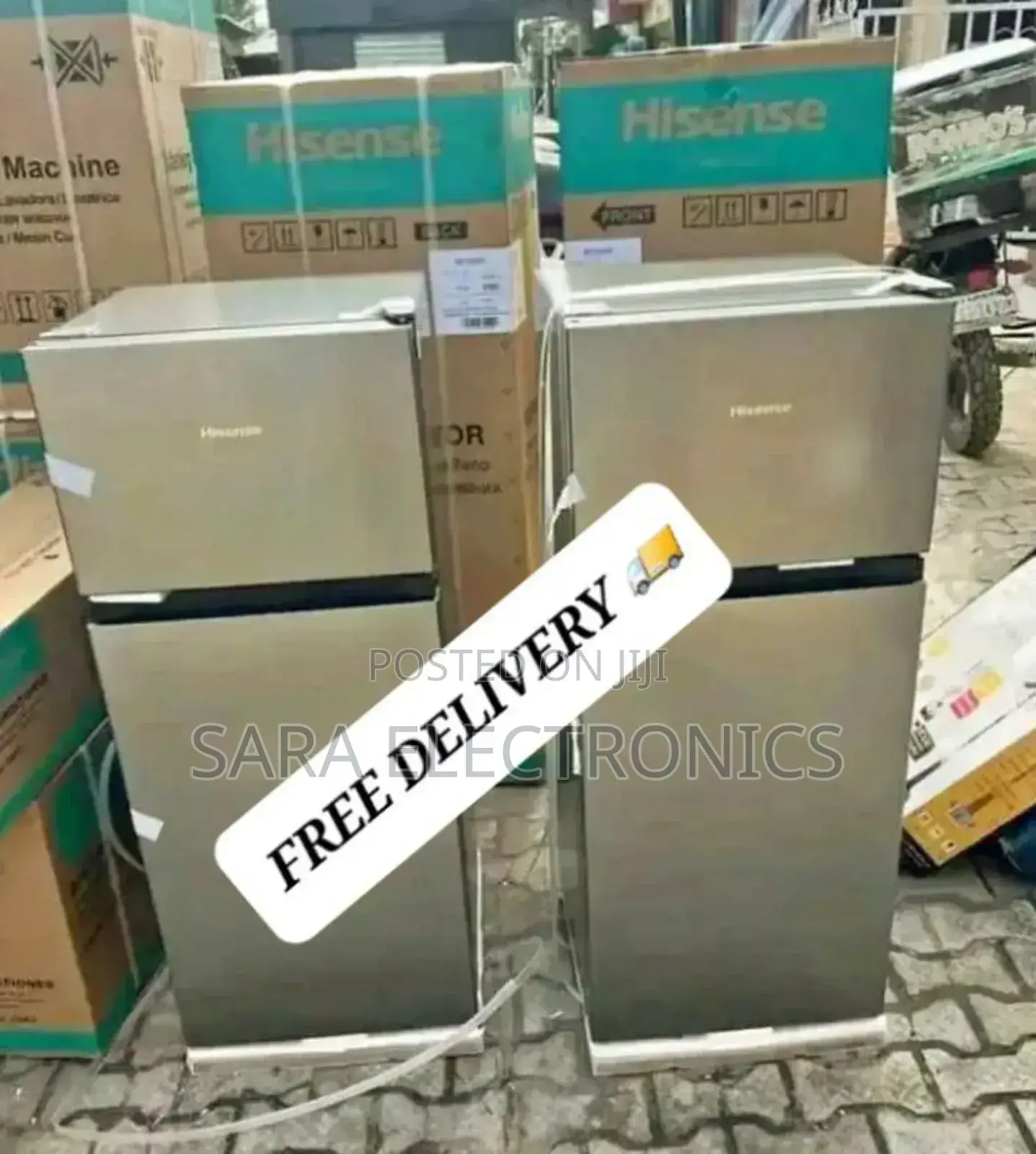 Hisense Orignal Refrigerator New Brand Free Delivery
