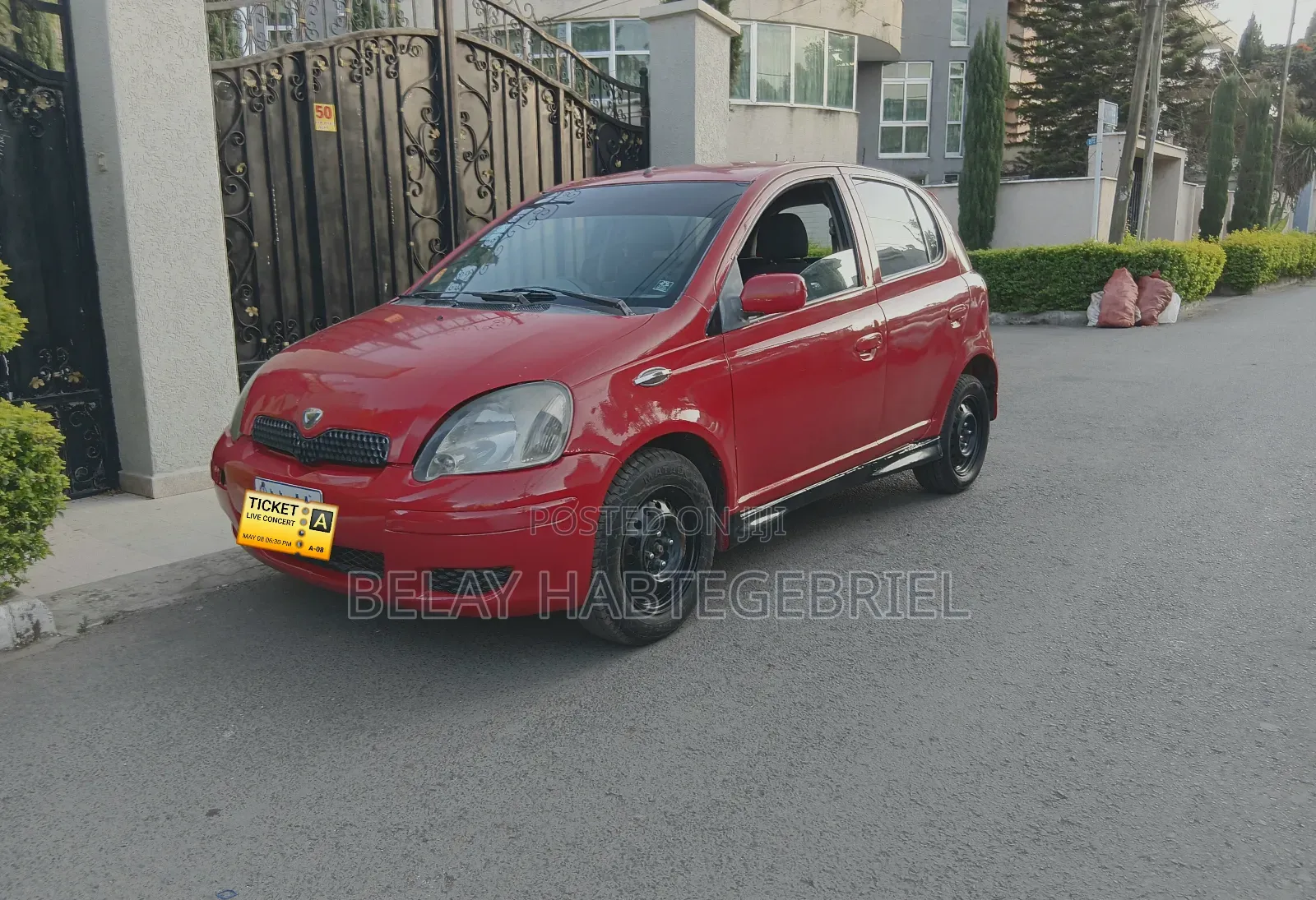 Toyota Yaris 1.4 2002 Red