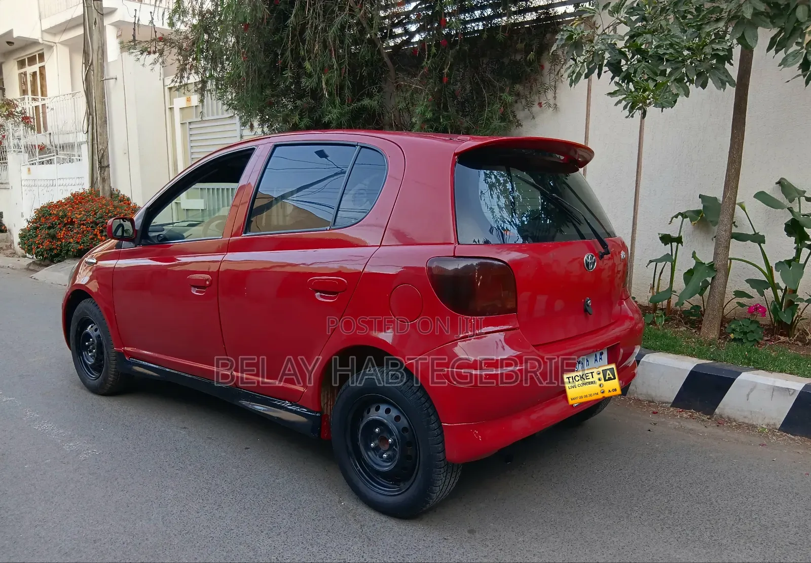 Toyota Yaris 1.4 2002 Red