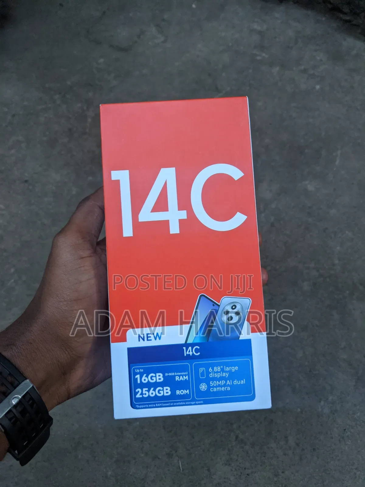 New Xiaomi Redmi 14C 256 GB Red