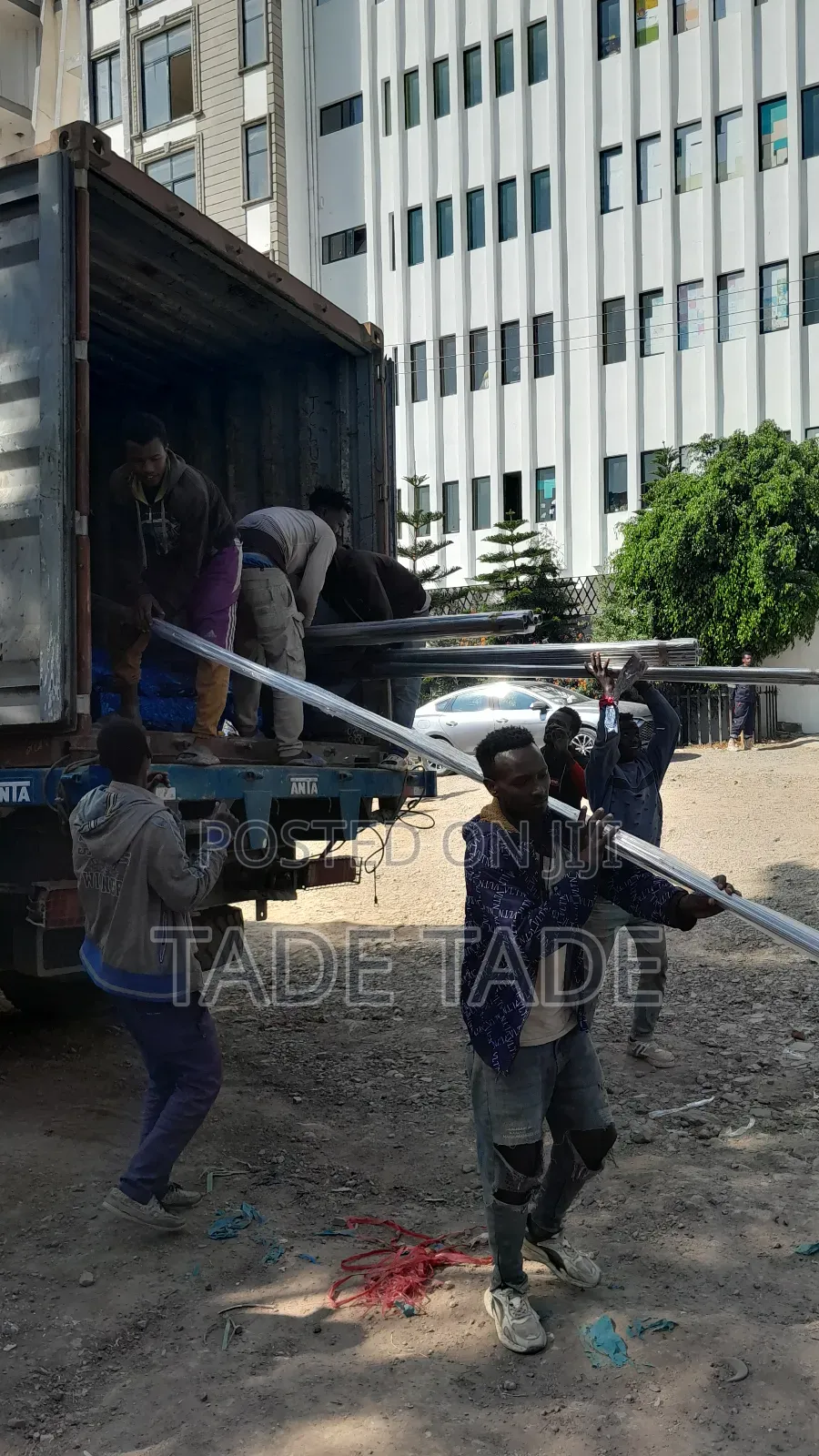 Tamrat and Brother Stianless Steel Pipe RSH SHS Etc Material Imported