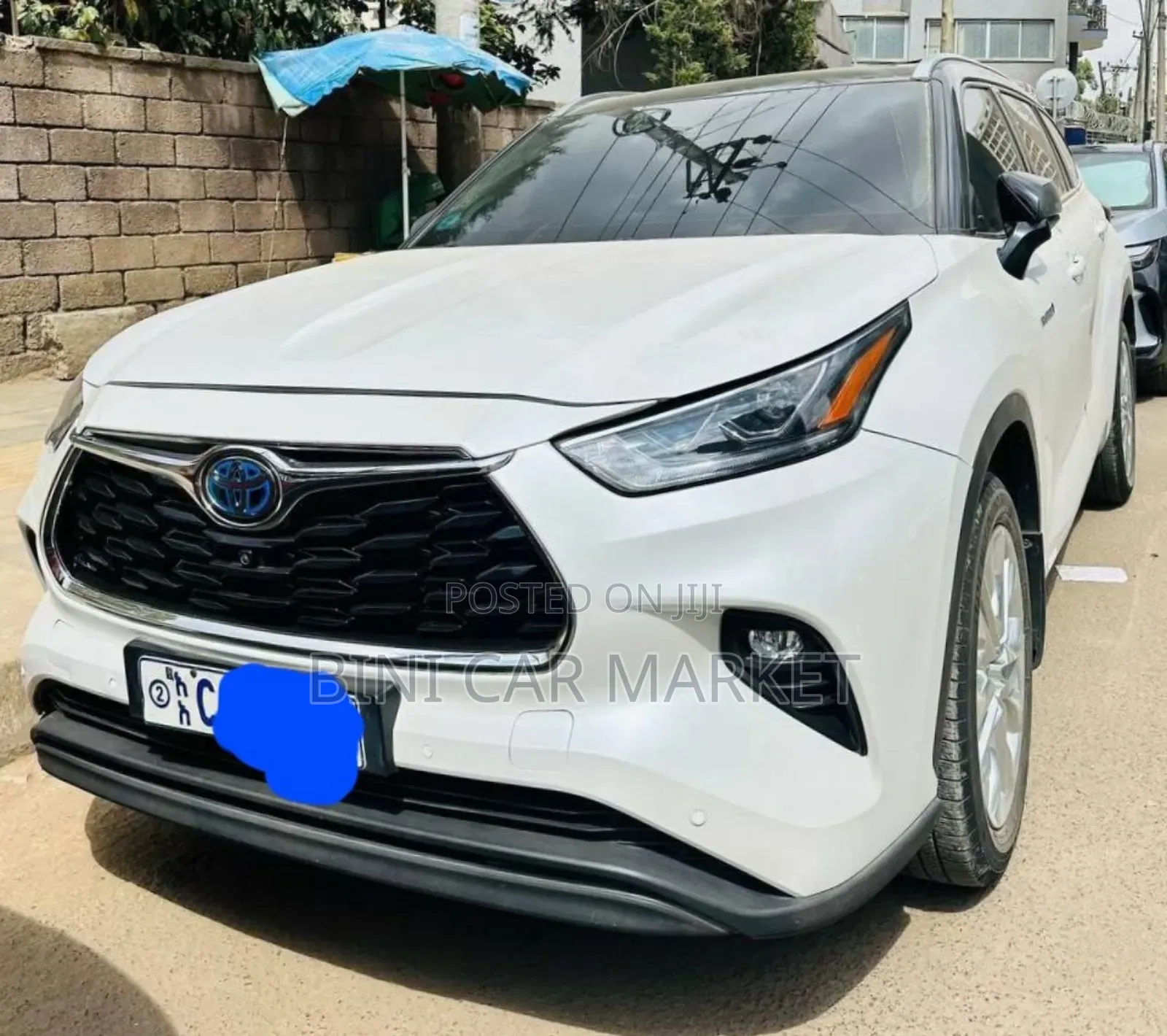 Toyota Highlander Hybrid Limited 2024 White