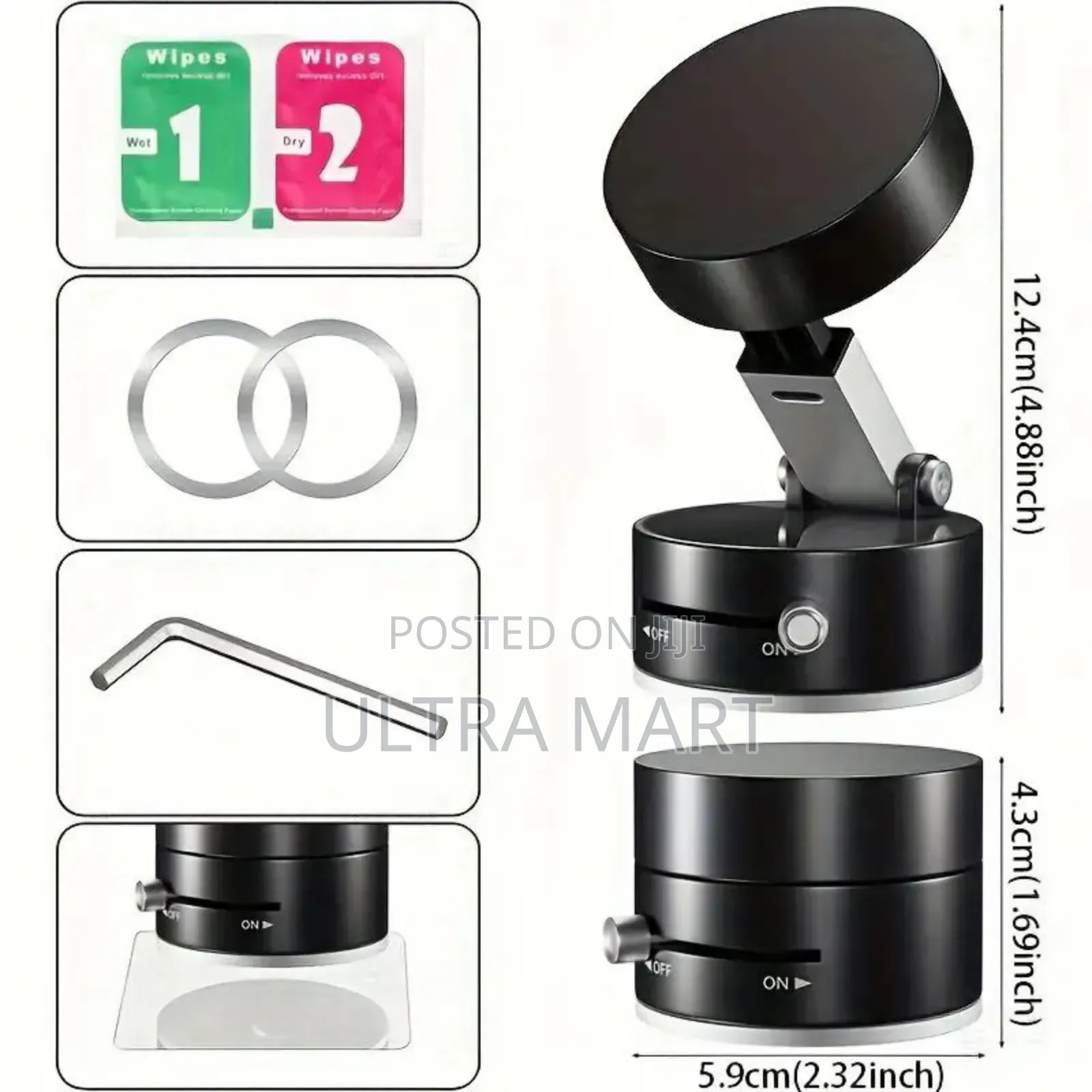 Vacuum Magnetic Phone Holder