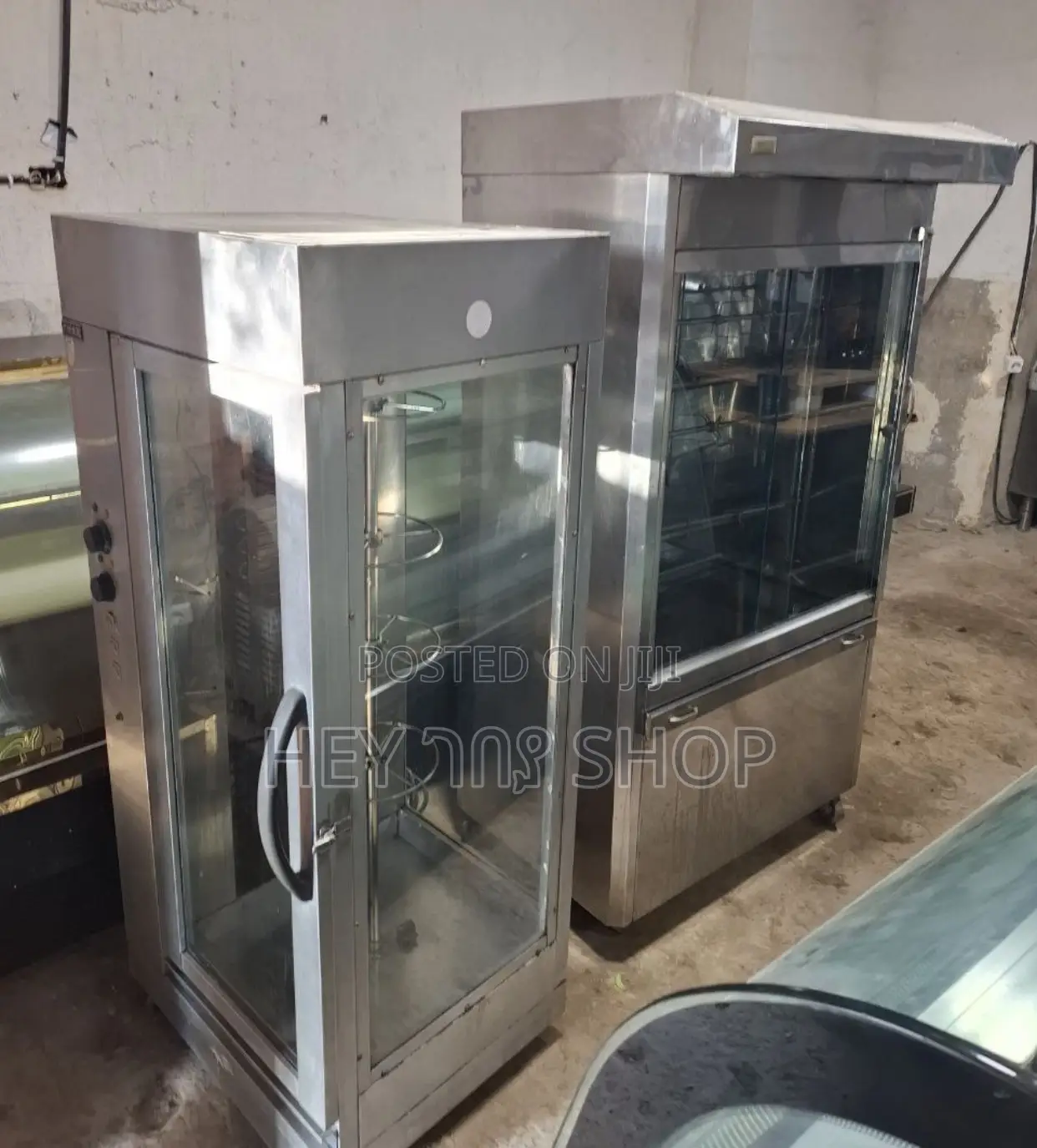 Electric Gas Chicken Rost Machines / የዶሮ መጥበሻ ( ጋዝ ኤሌክትሪክ