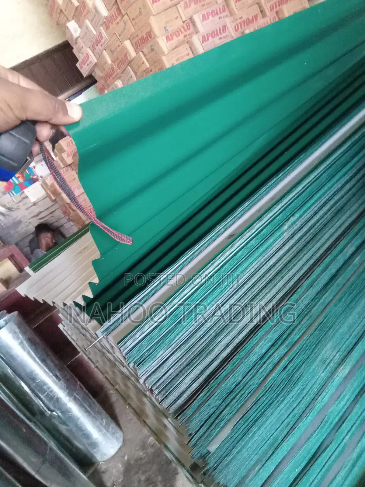 Colored and Heavy Gage Corrugated Sheet