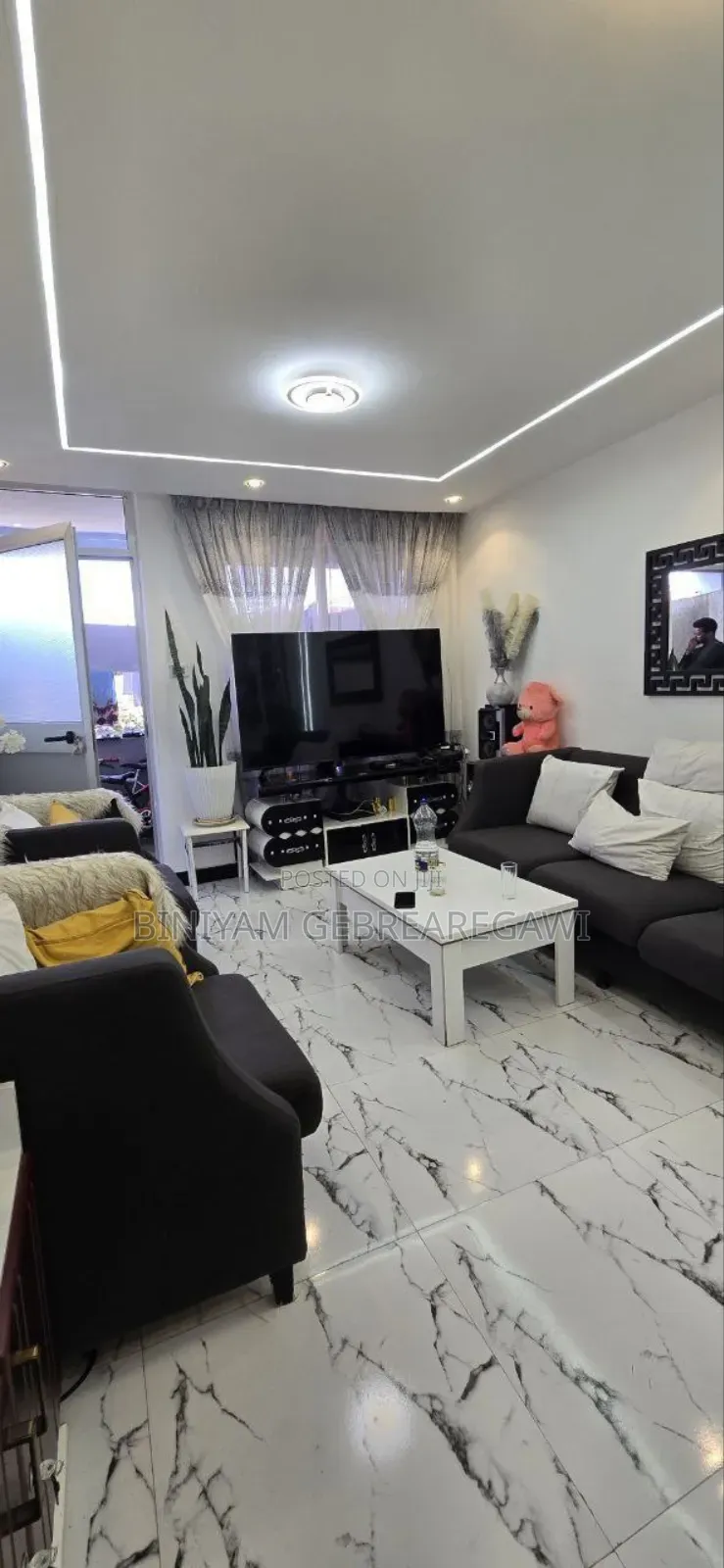 Furnished 2bdrm Apartment in Apartment, Yeka for rent