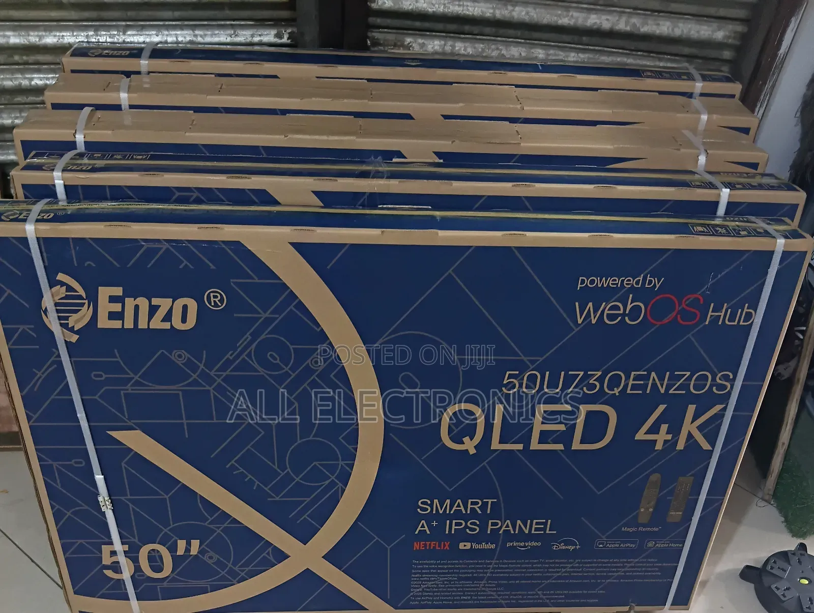 Enzo 50 Inch Wireless Qled Tv