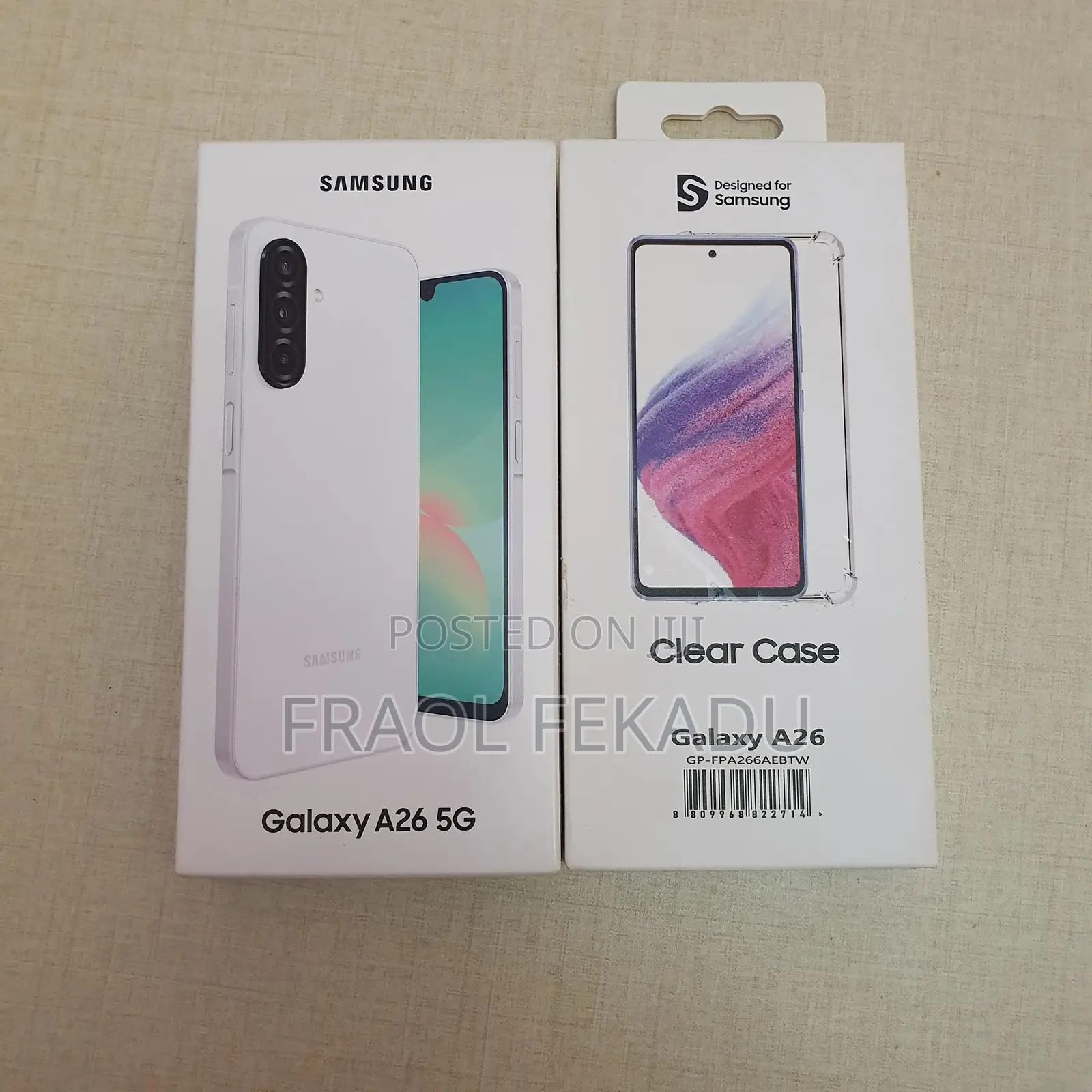 New Samsung Galaxy A26 256 GB White