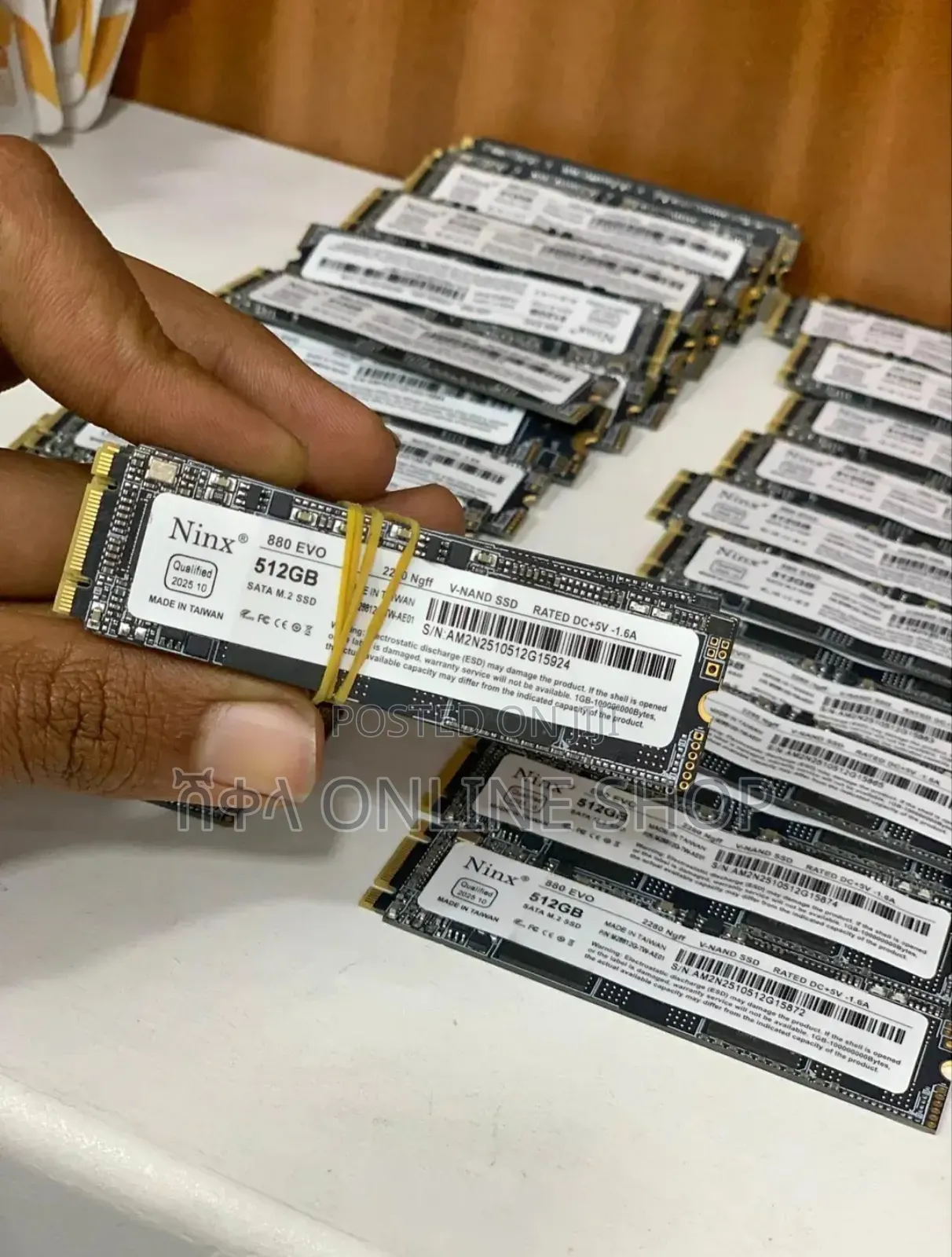 Brand New SSD 512 Ramtype Brand. Ninx M2