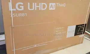 Lg 75" Webos Hub Uhd Smart Tv New Model Free Delivery