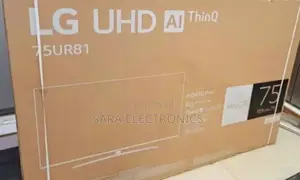 Lg 75" Webos Hub Uhd Smart Tv New Model Free Delivery