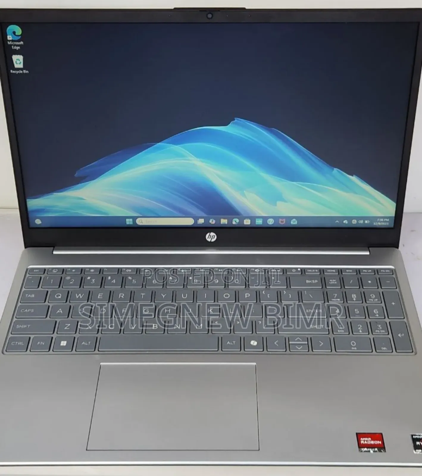 New Laptop HP Stream Notebook 8GB AMD Ryzen 3 SSD 256GB