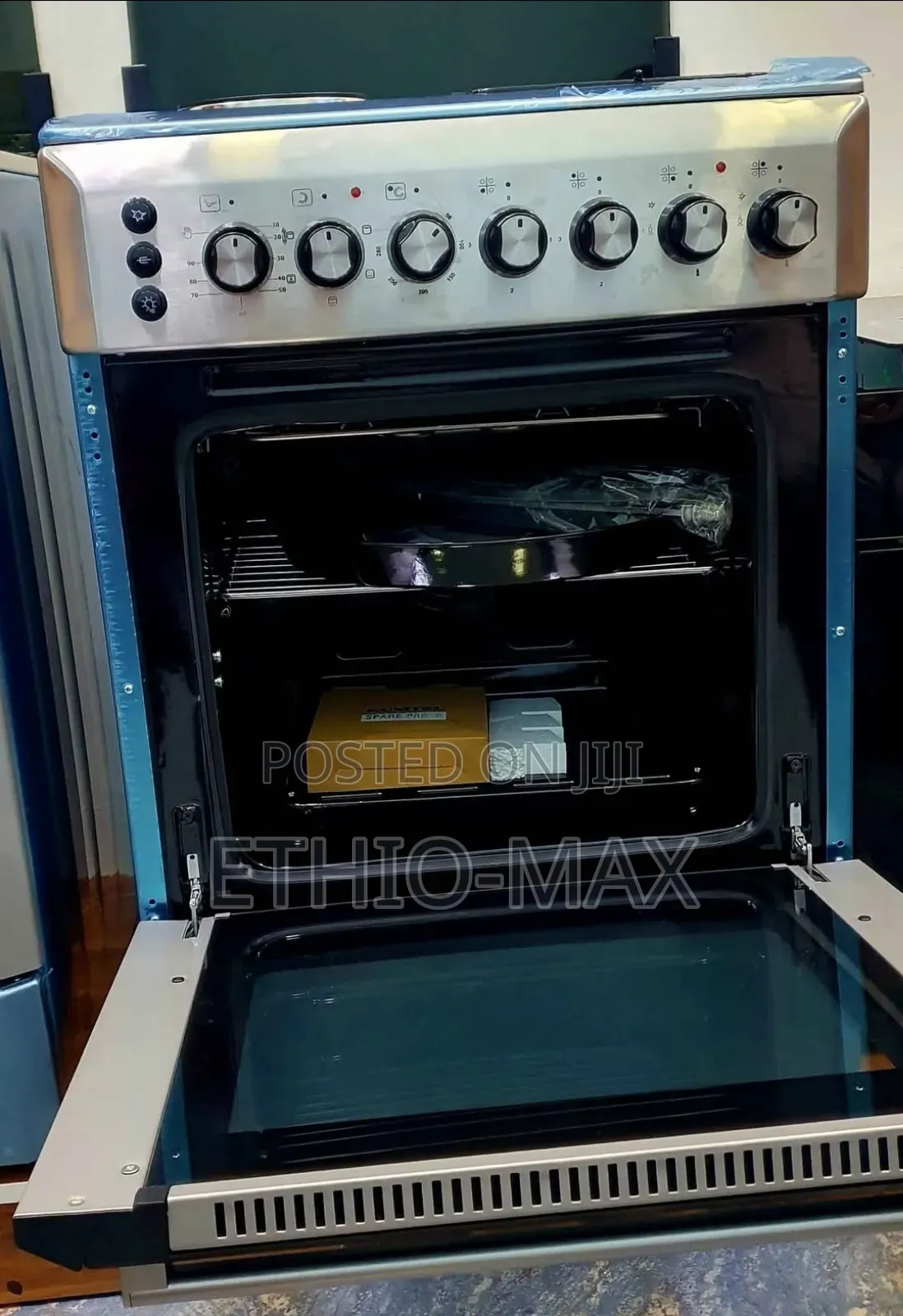 Kumtel Oven Stainless Steel 2 Electric 2 Gas