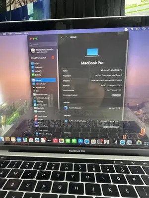 Laptop Apple MacBook Pro 2019 8GB Intel Core I5 SSD 256GB