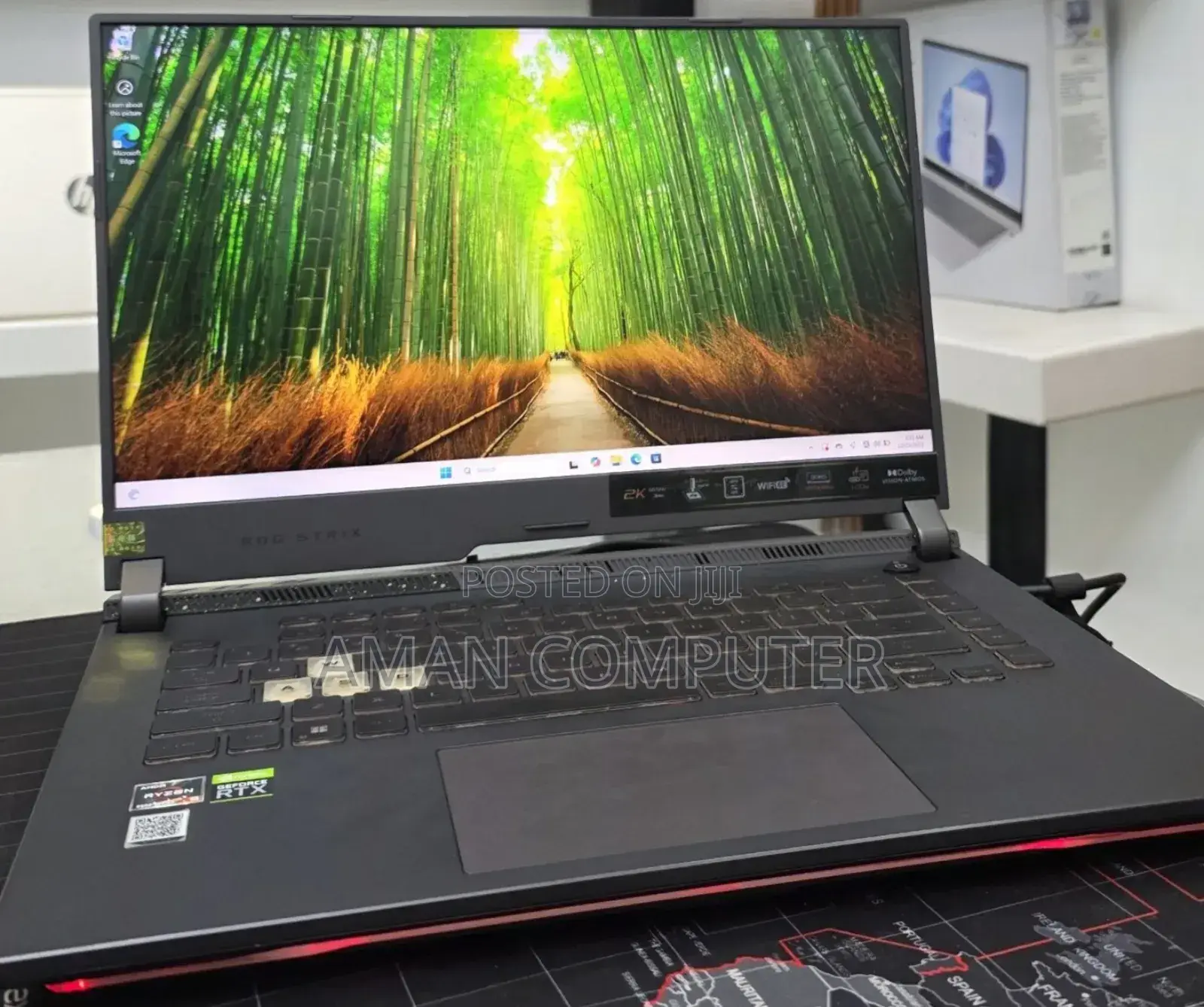 New Laptop Asus ROG Strix G15 16GB AMD Ryzen 9 SSD 512GB