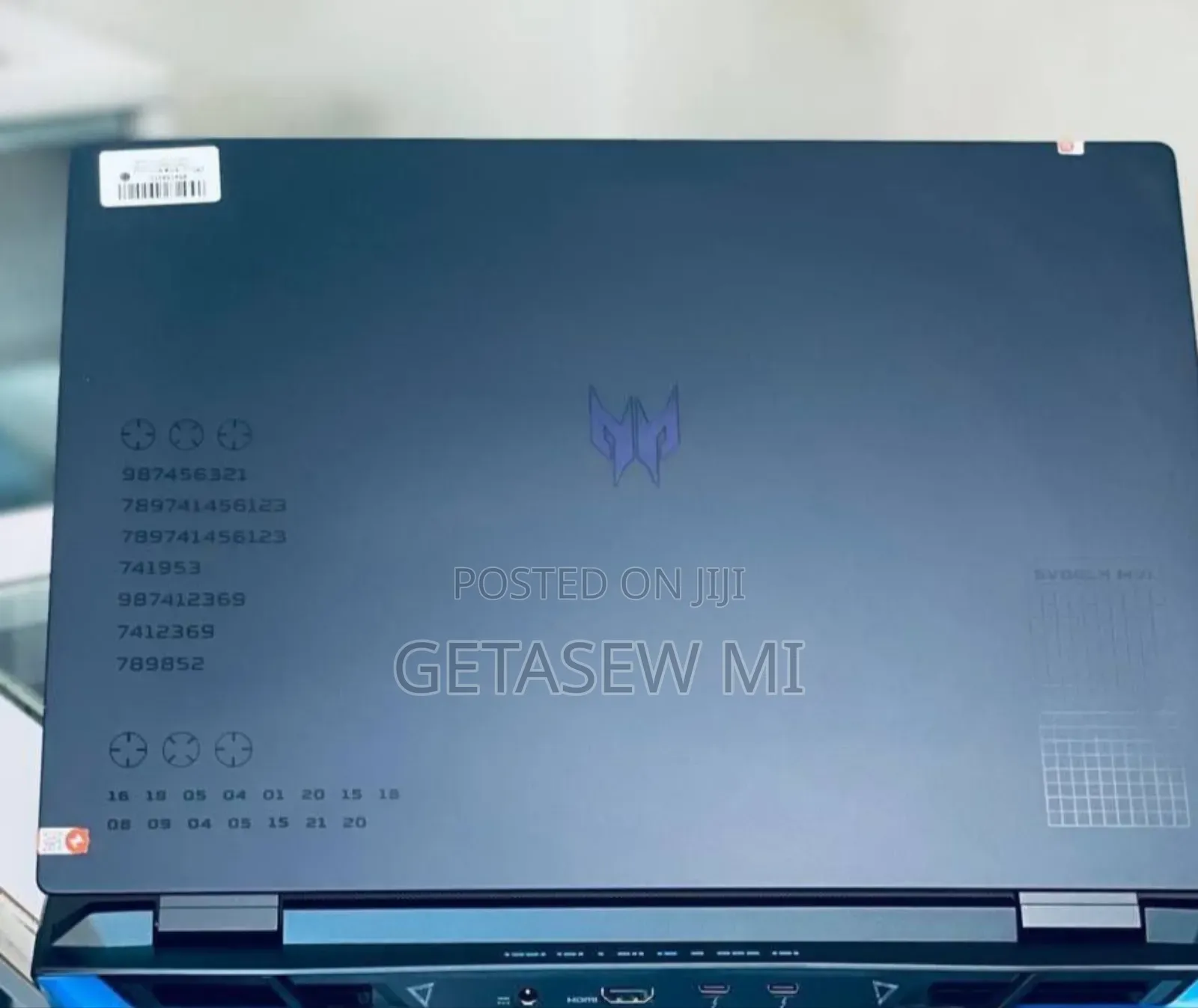 New Laptop Acer Predator Helios Neo 16 16GB Intel Core I9 SSD 1T