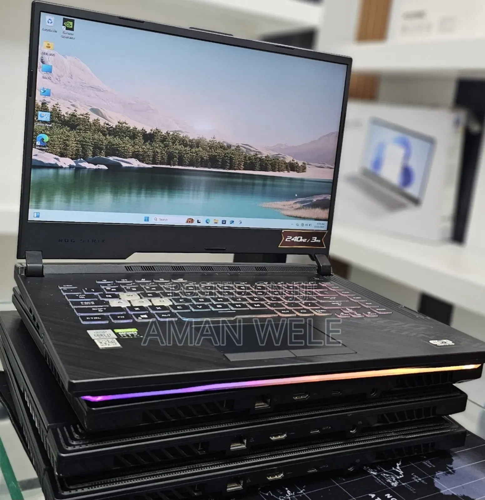 New Laptop Asus ROG Strix G15 16GB Intel Core I7 SSD 512GB