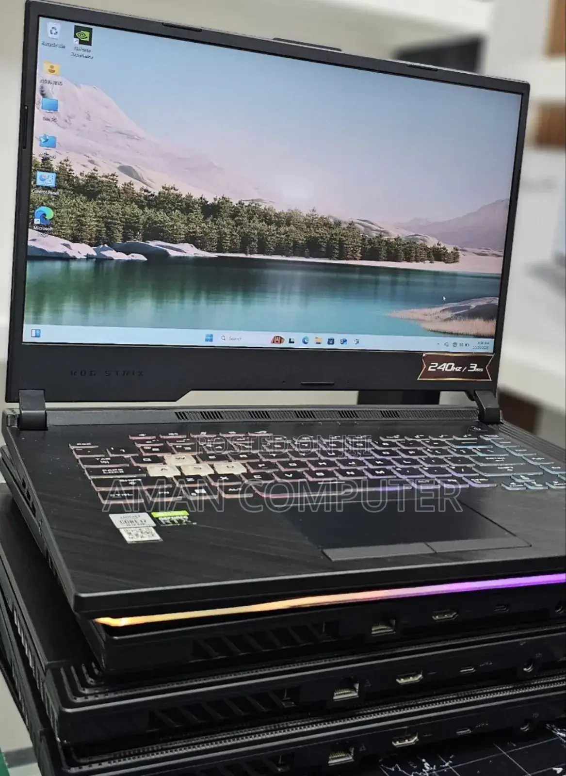 New Laptop Asus ROG Strix G15 16GB Intel Core I7 SSD 512GB