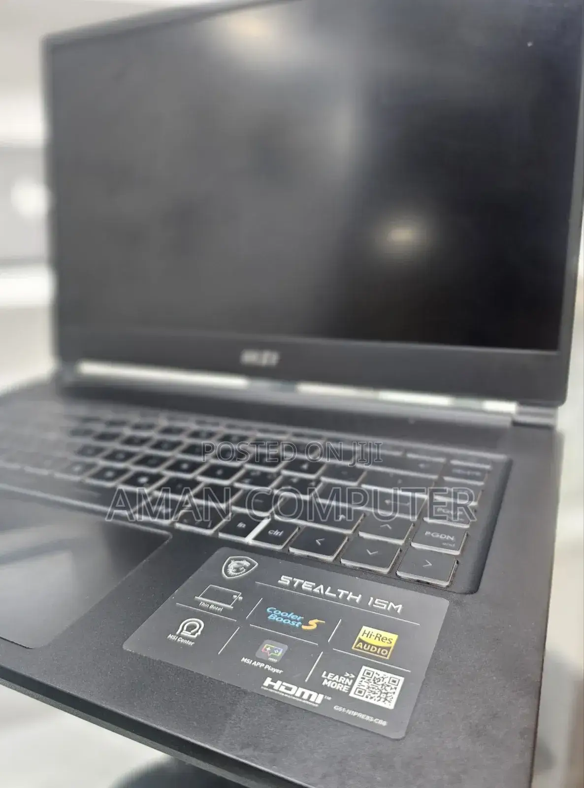 New Laptop MSI GF63 16GB Intel Core I7 SSD 1T