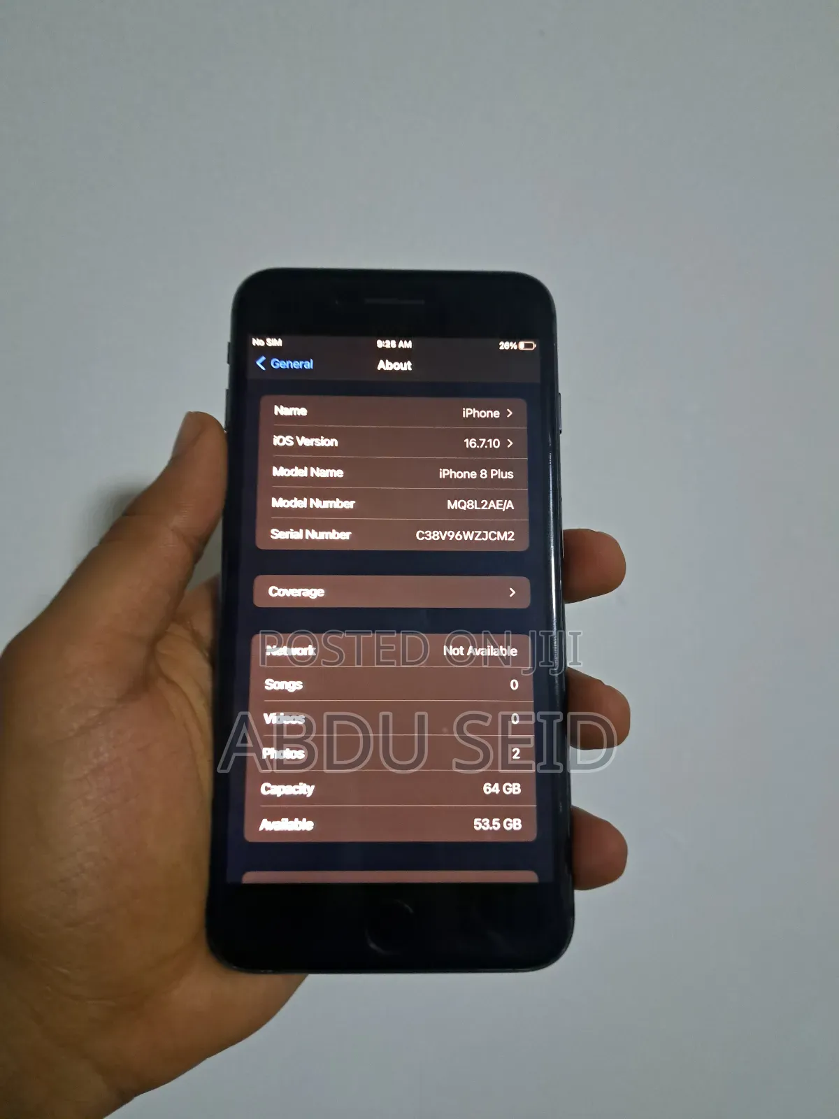 Apple iPhone 8 Plus 64 GB Black