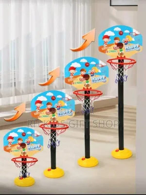 Portable Adjustable Basketball