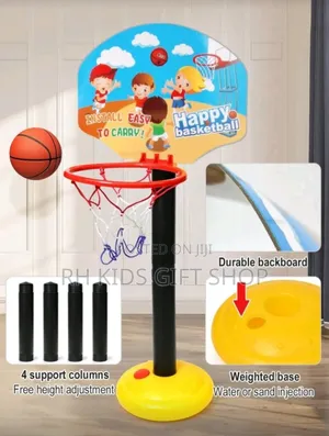 Portable Adjustable Basketball