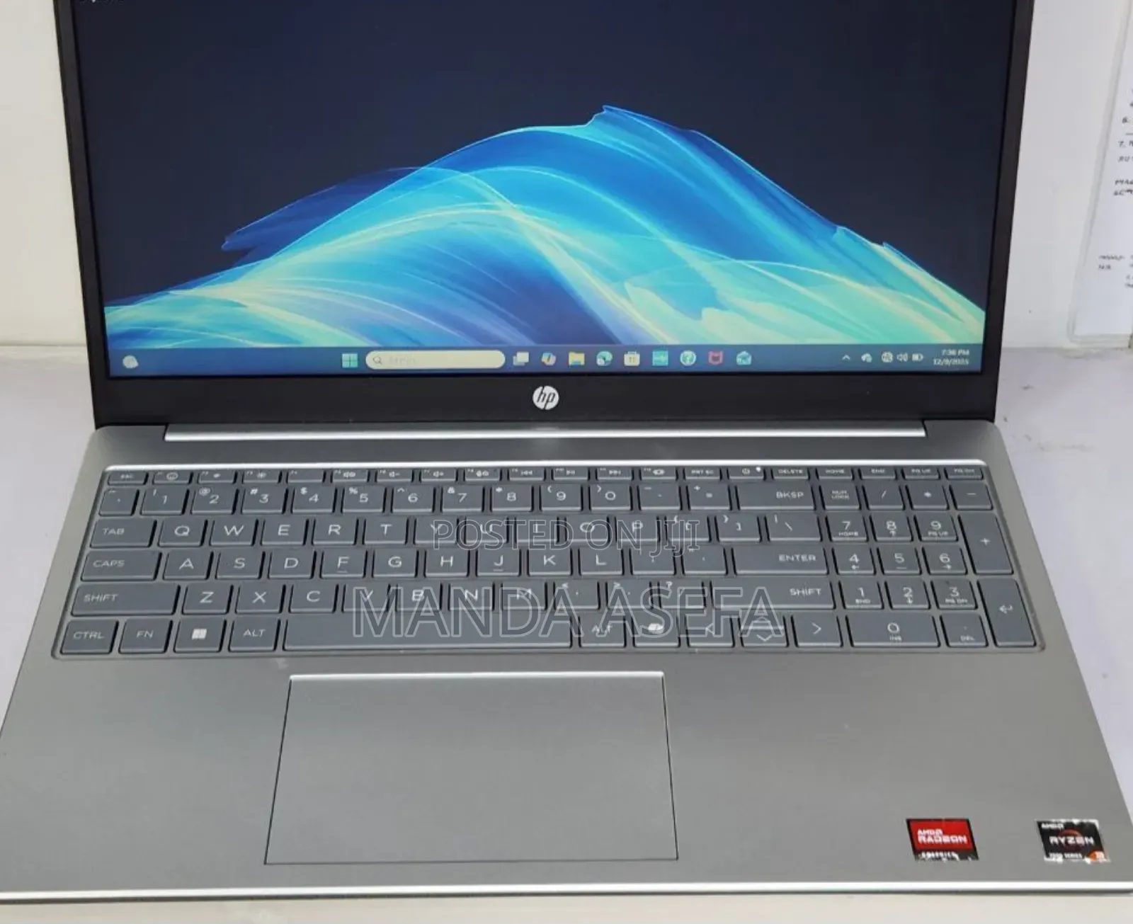 New Laptop HP Stream Notebook 8GB AMD Ryzen 3 SSD 256GB