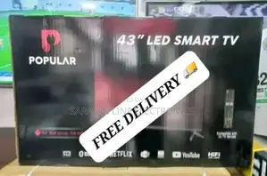 ♤Popular 43" Led Smart Android Tv New Model 5year Warranty