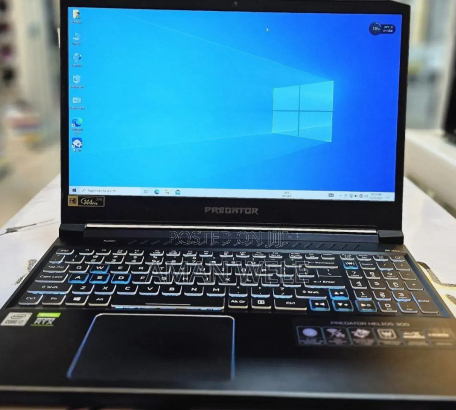 New Laptop Acer Predator Helios 300 16GB Intel Core I7 SSD 1T