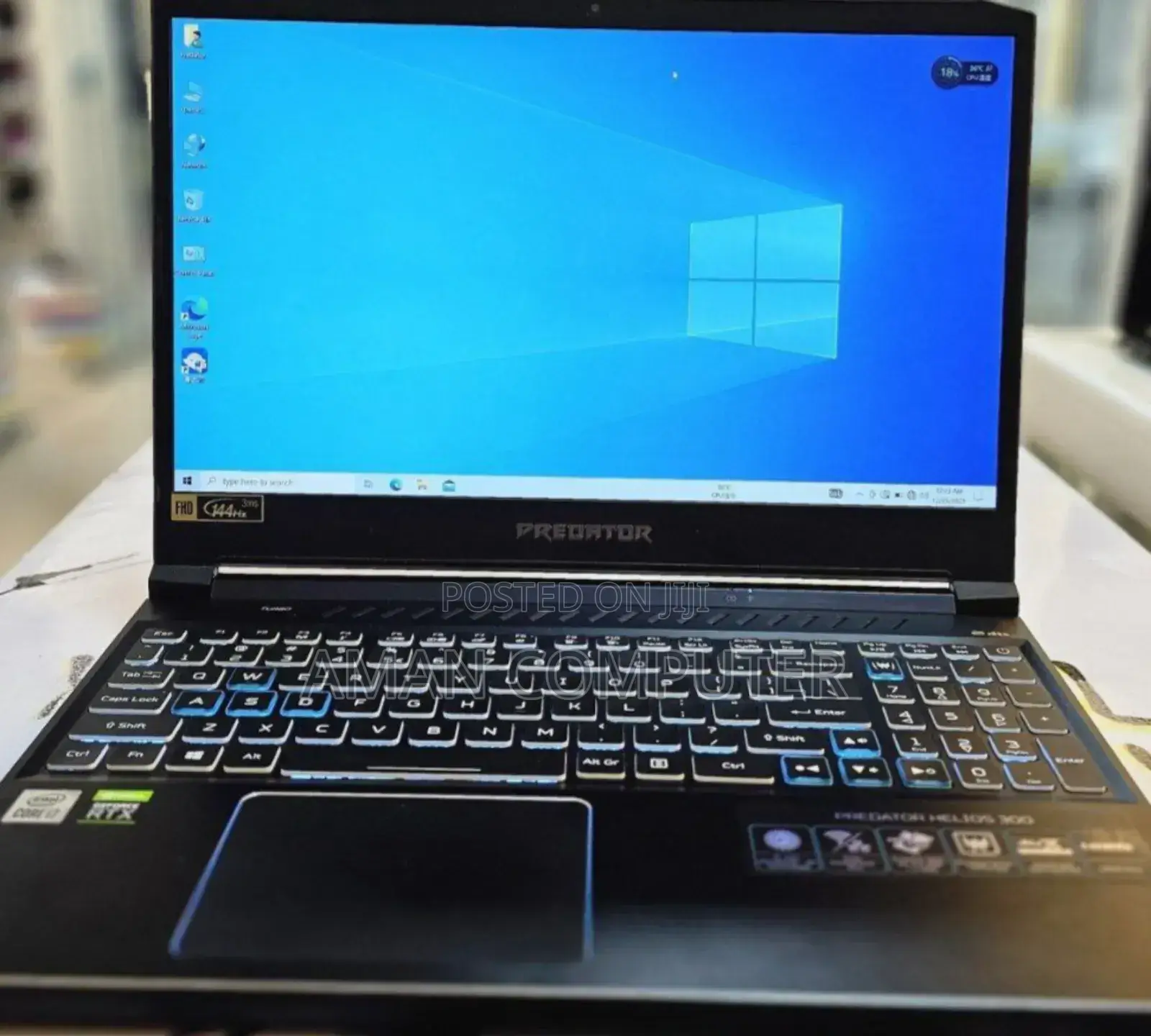New Laptop Acer Predator Helios 300 16GB Intel Core I7 SSD 1T