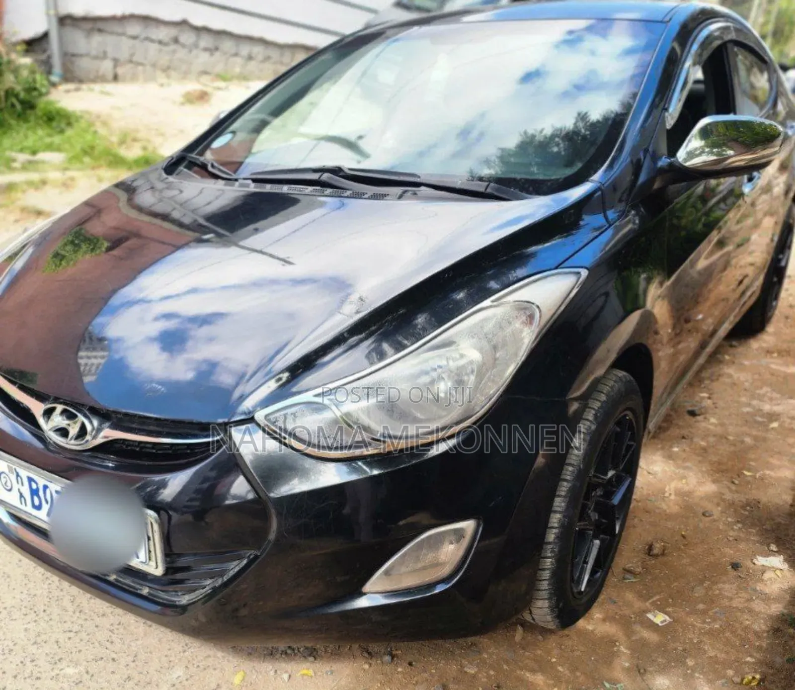 Hyundai Elantra 2013 Black