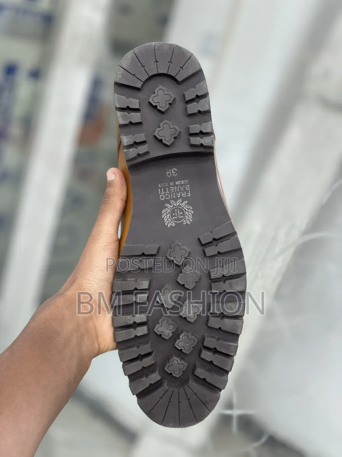 Men's Brow Leather Boots - Holiday Price Offer (With Free Delivery )