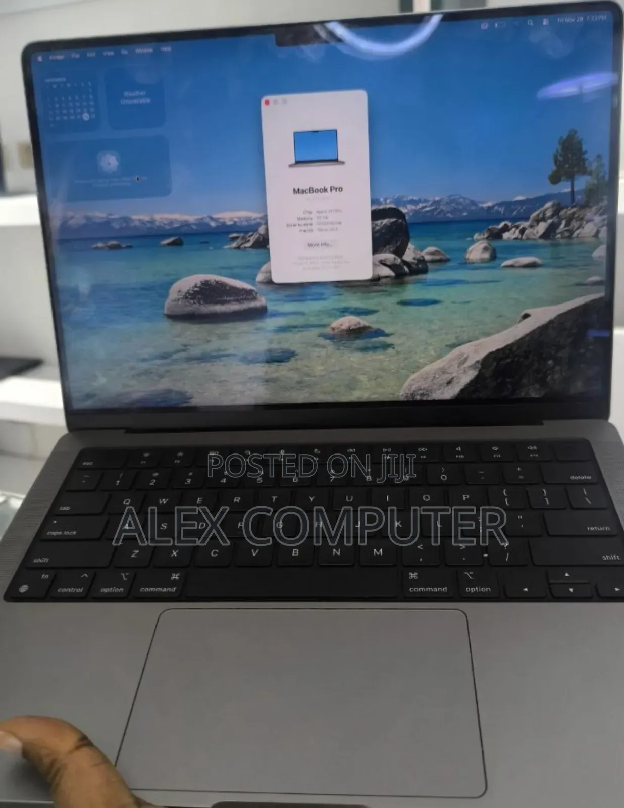 New Laptop Apple MacBook Pro 2021 M1 16GB Apple M1 Pro SSD 512GB